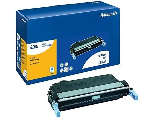 Toner laser compatible pelikan hp q5951a 10000 p cyan — Non classé