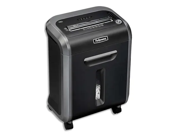 Destructeur fellowes 79ci coupe croisée 4x38mm capacité 16f vitesse 3.3m/min 47x38x26cm 12.8kg couleur noir — Non classé