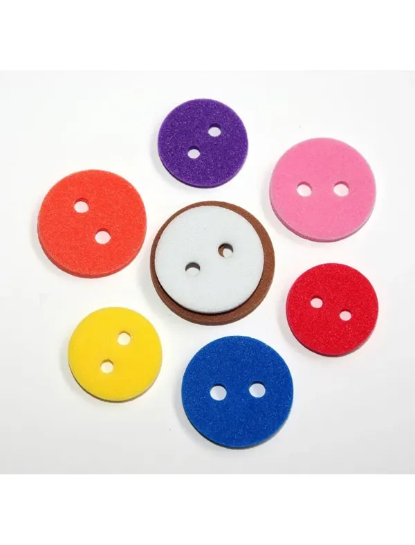 Bouton mousse oz international assortiment tailles coloris lot 300u — Non classé