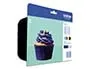 BROTHER LC-123 cartouche dencre noir et tricolore capacité standard 1-pack blister sans alarme — Cartouches & toners — vue 2