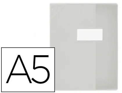 Protège-cahier elba strong line pvc cristal 15/100e coins renforcés 30/100e a5+ 170x220mm incolore — Non classé