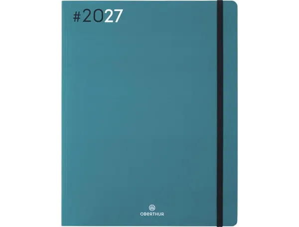 Agenda oberthur semainier 27 fsc flex 1 semaine sur 2 pages 21x27cm 144p coloris emeraude — Non classé