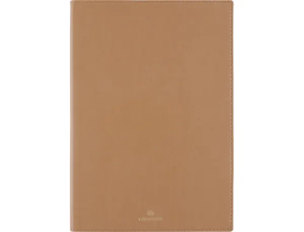 Agenda oberthur semainier a5 feroe 13 mois 1 semaine/1 page+ 1 page notes 15x21 cm coloris camel — Non classé