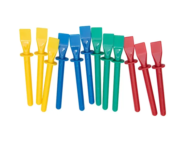 Spatule a colle o'color plastique longueur 11,5cm coloris assortis lot 12 unites — Non classé