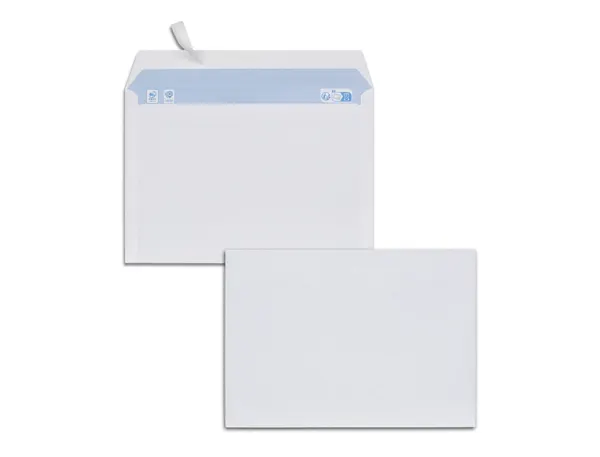 Enveloppes blanches c5 80g adhesives pefc eco 162x229mm boite de 500 unites — Non classé