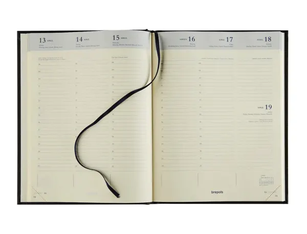 Agenda brepols timing couverture aurelia 1 semaine/2 pages 17,1x22cm 128p coloris assortis — Non classé