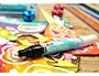 Marqueur Pébéo Drawing Gum Pointe Ogive 4mm Mèche De Rechange Sur Capuchon Inodore Lot De 10 + 1 Gratuit, PEBEO —… — vue 2