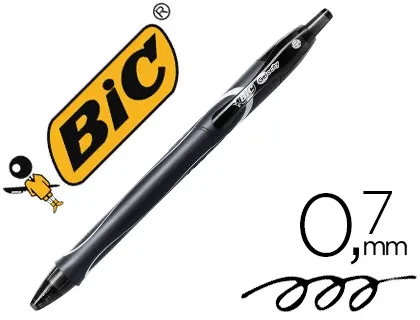 Roller bic gelocity quick dry écriture moyenne 0.5mm séchage rapide encre gel coloris noir — Non classé