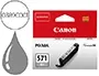 Canon 571 cartouche jet d'encre gris authentique (CLI571GY) — Cartouches & toners — vue 2