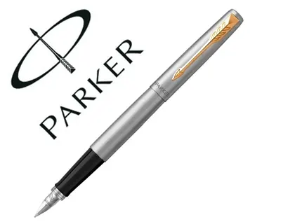 PARKER Stylo plume JOTTER Acier G.T., or — Stylos plume & effaceurs