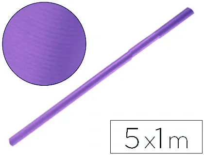 Papier kraft liderpapel 65g/m2 unicolore violet rouleau 1x5m — Non classé