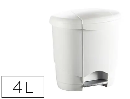 Poubelle hygiénique pédale + bac intérieur amovible idéale salle de bains 4l — Non classé