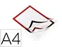 Sachet de 2 cadres d'affichage A4 adhésif repositionnable avec contour magnétique rouge, DURABLE — Aménagement… — vue 2