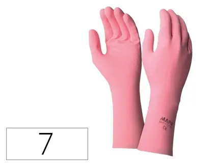 Gant menage usage quotidien coloris rose sachet 1 paire taille 7/7.5 — Non classé