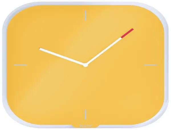 Horloge leitz cosy jaune horloge murale - leitz cosy - jaune — Non classé