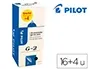 PILOT Stylo roller à encre gel G-2 PLUS 07, VALUE PACK, noir — Fournitures — vue 2