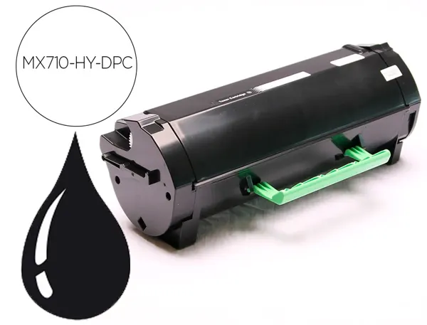 Toner laser compatible dpc lexmark 62d2h00 noir — Non classé