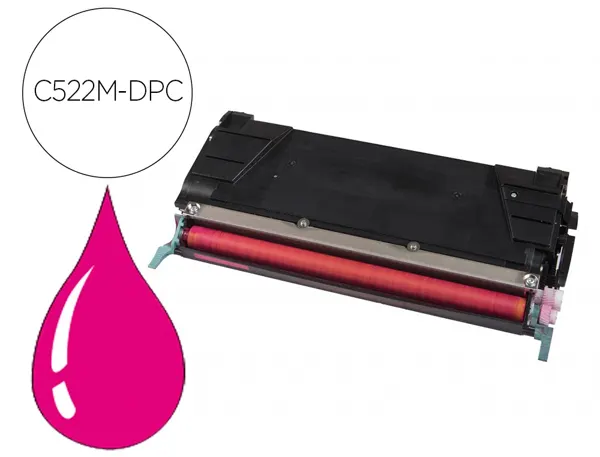 Toner laser compatible dpc lexmark c5220ms magenta — Non classé