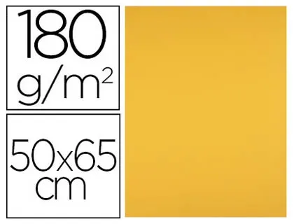 Papier cartonne liderpapel 50x65cm 180gr coloris vieil or — Non classé