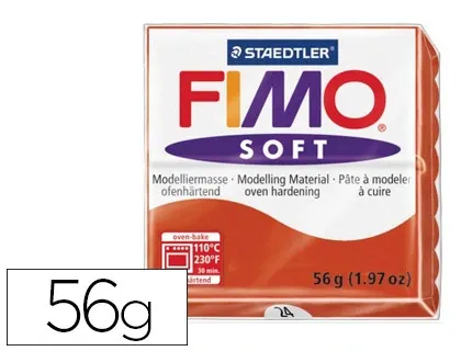 Pâte à modeler fimo soft coloris rouge pain 57g — Non classé