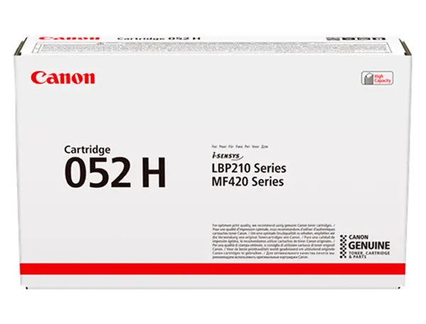 CANON CRG 052H Black Toner Cartridge — Cartouches & toners — vue 4