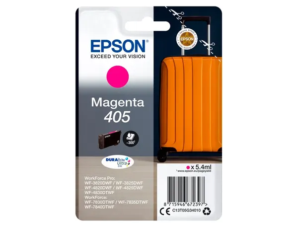 EPSON 2LB Singlepack Magenta 405 DURABrite Ultra Ink — Cartouches & toners — vue 3