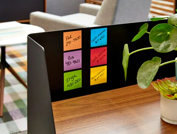 Paquet de 6 blocs notes super sticky post-it 90 feuilles 76 x 127 collection playful — Fournitures — vue 4