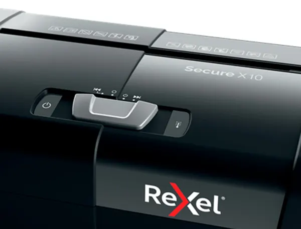 Rexel Destructeur de documents Secure X10,particules 4x40 mm — Destructeurs de documents & accessoires — vue 6