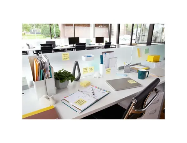 Post-it Bloc-note adhésif Z-Notes, 127 x 76 mm, jaune — Fournitures — vue 3