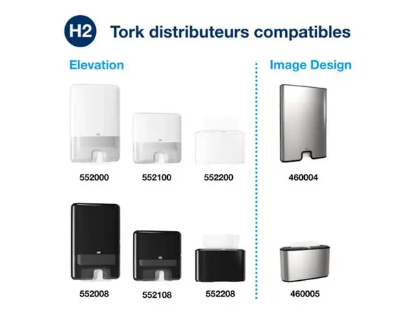 TORK Xpress Essuie-mains interfolié, 212 x 340 mm, pliage W — Papier, cahier & courrier — vue 4