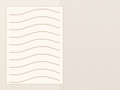 Patron de couture posé sur tissu, prêt à découper